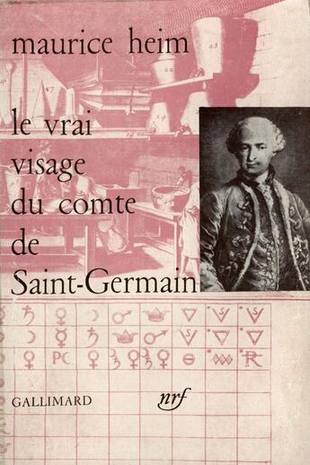 Couverture du livre « Vrai Visage Du Comte St » de Heim M aux éditions Gallimard