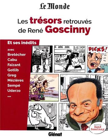 Couverture du livre « Les trésors retrouvés de René Goscinny » de Rene Goscinny aux éditions Glenat