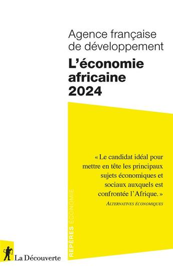 Couverture du livre « L'économie africaine 2024 » de Agence Francaise De Developpement aux éditions La Decouverte