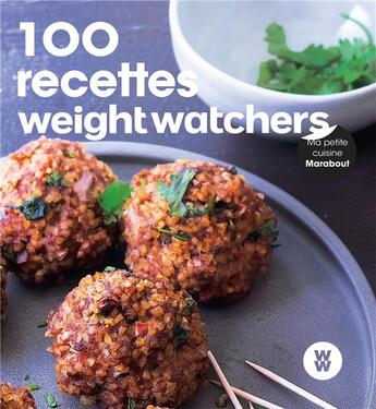 Couverture du livre « 100 recettes faciles weight watchers » de  aux éditions Marabout