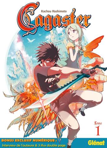 Couverture du livre « Cagaster Tome 1 » de Kachou Hashimoto aux éditions Glenat