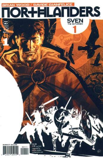 Couverture du livre « Northlanders t.1 ; Sven the retourned » de Davide Gianfelice et Brian Wood aux éditions Panini