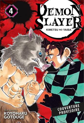 Couverture du livre « Demon slayer Tome 4 » de Koyoharu Gotoge aux éditions Panini
