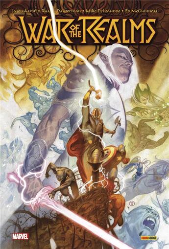 Couverture du livre « War of the realms » de Jason Aaron et Dauterman aux éditions Panini