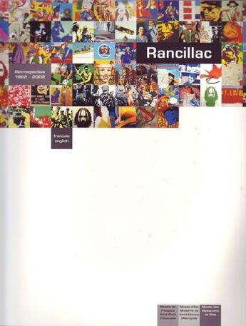 Couverture du livre « Bernard Rancillac ; rétrospective (1962-2002) » de  aux éditions Les Presses Du Reel