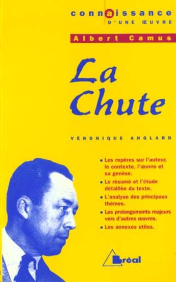 Couverture du livre « Chute - camus (la) » de Anglard aux éditions Breal