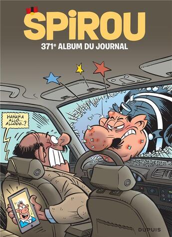 Couverture du livre « Recueil Spirou n.371 » de  aux éditions Dupuis