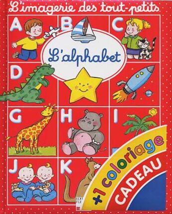 Couverture du livre « Imagerie des tout petits + coloriage alphabet » de Belineau/Beaumont aux éditions Fleurus