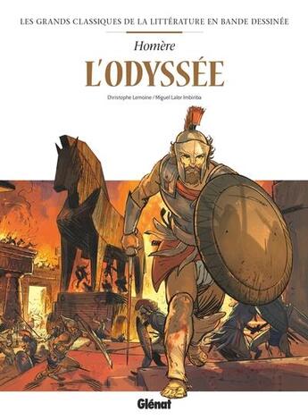 Couverture du livre « L'odyssée » de Miguel Lalor Imbiriba et Christophe Lemoine aux éditions Glenat