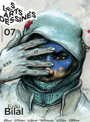 Couverture du livre « Les arts dessinés n.7 ; Enki Bilal » de  aux éditions Dbd