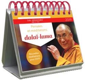 Couverture du livre « Pensées et méditations du dalaï-lama (édition 2019) » de  aux éditions Editions 365