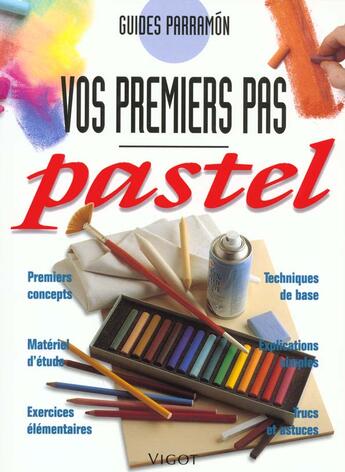 Couverture du livre « Guides parramon ; pastel » de  aux éditions Vigot