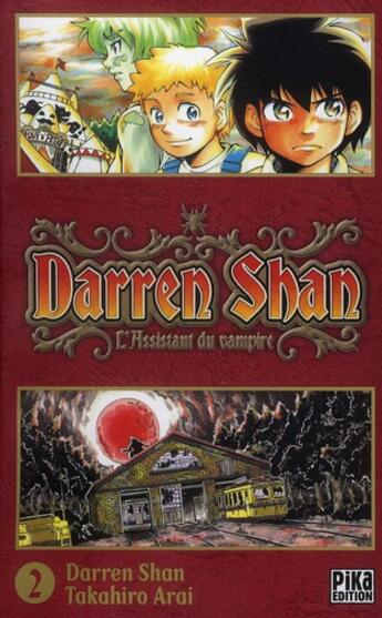 Couverture du livre « Darren Shan Tome 2 ; l'assistant du vampire » de Shan Darren et Arai Takahiro aux éditions Pika