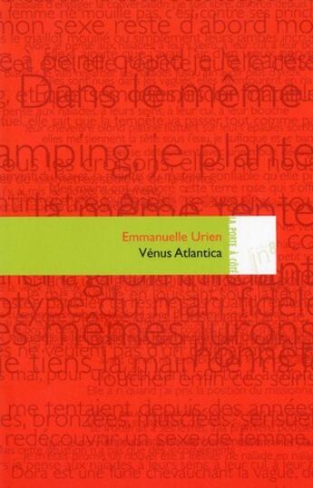 Couverture du livre « Vénus Atlantica » de Emmanuelle Urien aux éditions Editions In8