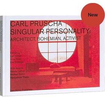 Couverture du livre « Carl pruscha singular personality architect, bohemian, activist » de Ritter Arno aux éditions Lars Muller