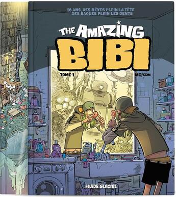 Couverture du livre « The amazing Bibi ; t.1 et t.2 » de Mo/Cdm aux éditions Fluide Glacial