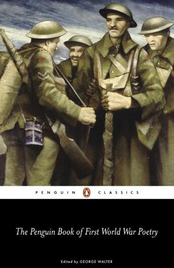 Couverture du livre « The penguin book of first world war poetry » de Georges Walter aux éditions Adult Pbs