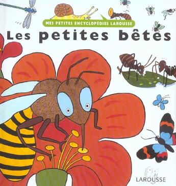 Couverture du livre « Les petites betes » de Francoise Guibert aux éditions Larousse