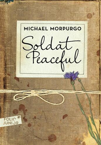 Couverture du livre « Soldat Peaceful » de Michael Morpurgo aux éditions Gallimard-jeunesse