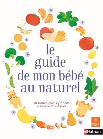 Couverture du livre « Le guide de mon bébé au naturel » de  aux éditions Nathan