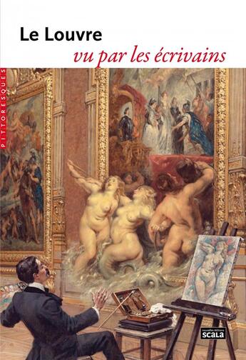 Couverture du livre « Le Louvre vu par les écrivains » de  aux éditions Scala