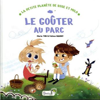 Couverture du livre « Le goûter au parc » de Marie Tibi et Fabien Baudry aux éditions Grenouille