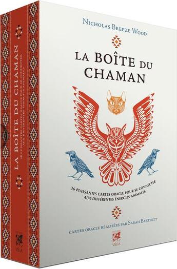 Couverture du livre « Coffret la boite du chaman » de Nicholas Breeze Wood aux éditions Vega