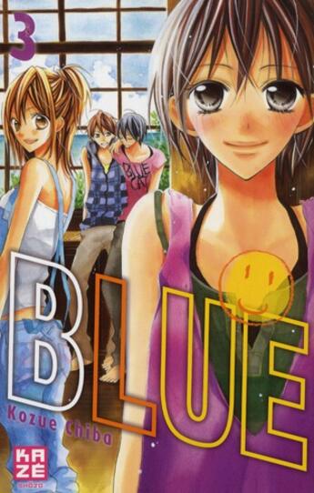 Couverture du livre « Blue Tome 3 » de Kozue Chiba aux éditions Kaze