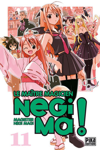 Couverture du livre « Negima Tome 11 » de Akamatsu-K aux éditions Pika