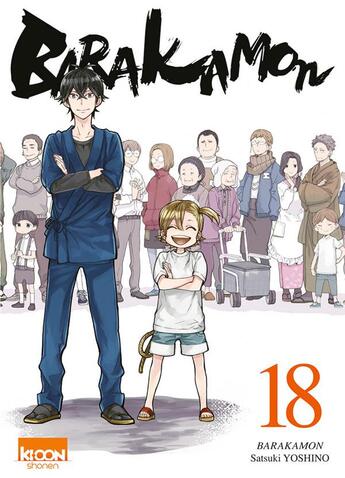 Couverture du livre « Barakamon Tome 18 » de Satsuki Yoshino aux éditions Ki-oon