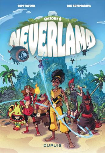 Couverture du livre « Retour à Neverland Tome 1 : Les enfants perdus » de Tom Taylor et Jon Sommariva aux éditions Dupuis