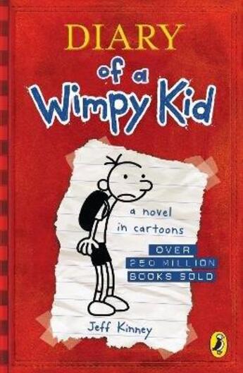 Couverture du livre « Diary of a wimpy kid » de Jeff Kinney aux éditions Children Pbs