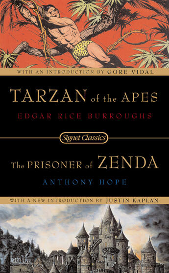 Couverture du livre « Tarzan of the Apes and the Prisoner of Zenda » de Anthony Hope aux éditions Penguin Group Us