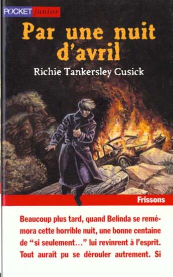 Couverture du livre « Par Une Nuit D'Avril » de Richie Tankersley Cusik aux éditions Pocket