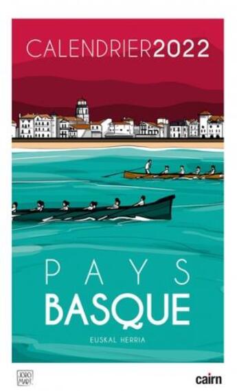 Couverture du livre « Pays basque (édition 2022) » de Jobomart aux éditions Cairn