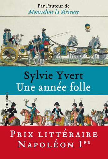 Couverture du livre « Une année folle » de Sylvie Yvert aux éditions Heloise D'ormesson