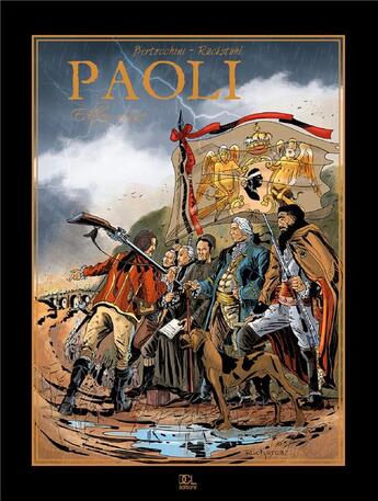 Couverture du livre « Paoli : Intégrale Tomes 1 à 3 » de Frederic Bertocchini et Eric Ruckstuhl aux éditions Dcl