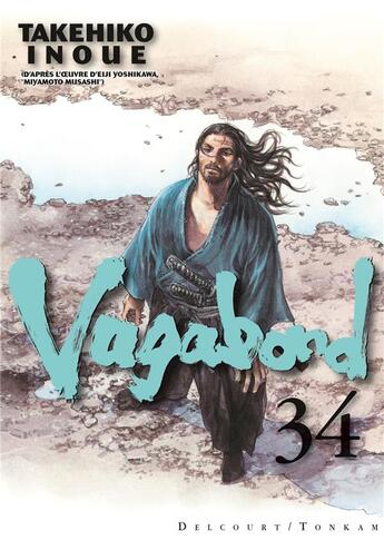 Couverture du livre « Vagabond Tome 34 » de Takehiko Inoue aux éditions Delcourt