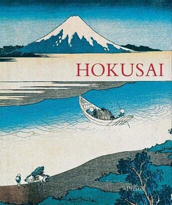 Couverture du livre « Hokusai prints and drawings » de Matthi Forrer aux éditions Prestel