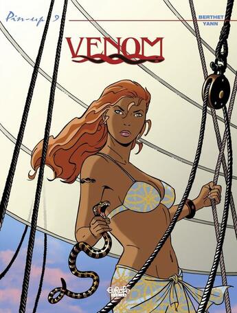 Couverture du livre « Pin-up 9. Venom » de Yann aux éditions Epagine