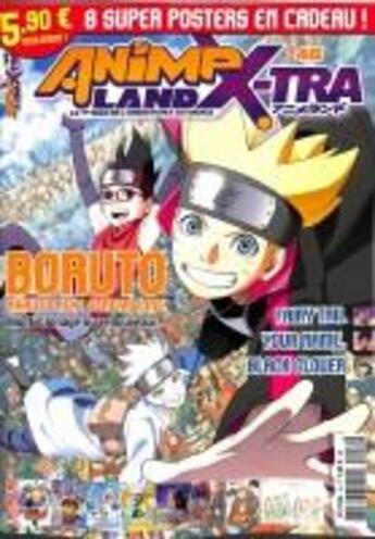 Couverture du livre « Animeland X-tra Tome 46 : juillet/septembre 2017 » de Animeland X-Tra aux éditions Am Media Network