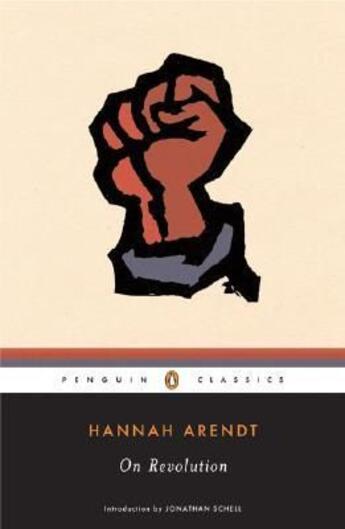 Couverture du livre « On revolution » de Hannah Arendt aux éditions Adult Pbs