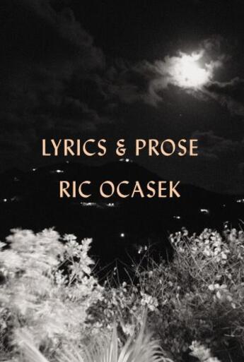 Couverture du livre « Lyrics & Prose » de Ocasek Ric aux éditions Penguin Group Us