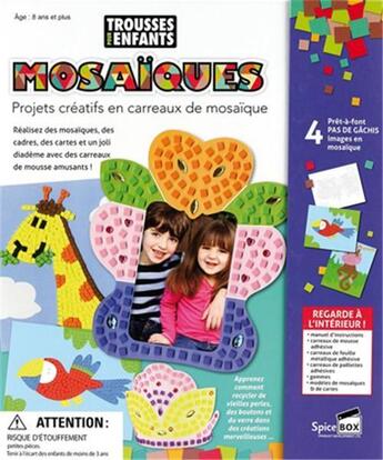 Couverture du livre « Mosaïques ; coffret » de  aux éditions Spice Box