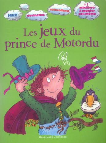 Couverture du livre « Les jeux du prince de motordu » de Pef aux éditions Gallimard-jeunesse