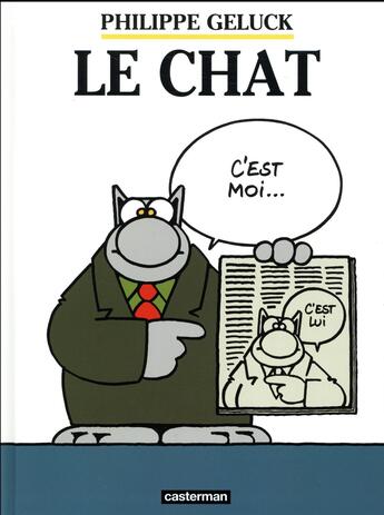 Couverture du livre « Le Chat Tome 1 » de Philippe Geluck aux éditions Casterman