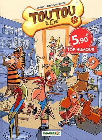 Couverture du livre « Toutou & cie Tome 1 » de Frederic Brremaud et Reynes et Soffritti aux éditions Bamboo