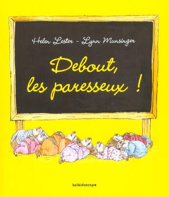 Couverture du livre « Debout les paresseux » de Munsinger Lynn / Les aux éditions Kaleidoscope