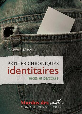 Couverture du livre « Petites chroniques identitaires » de  aux éditions Editions David