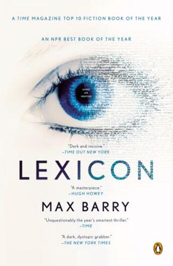 Couverture du livre « Lexicon » de Max Barry aux éditions Penguin Group Us